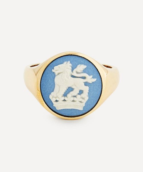 Ferian 9ct Gold Wedgwood Lion...