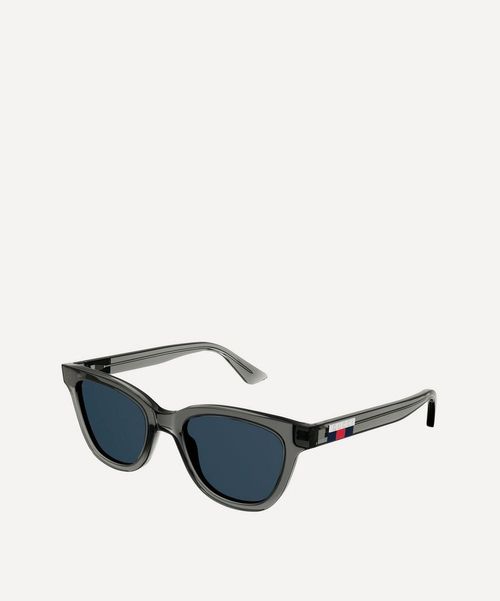 Gucci Square-Frame Acetate...