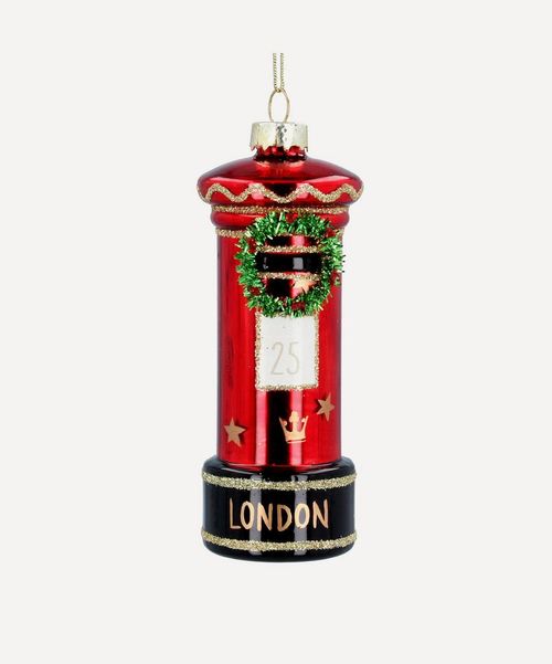 Christmas Glass Post Box...