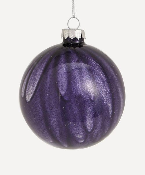 Christmas Glass Bauble ONE