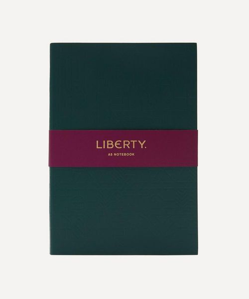 Liberty Dark Green Tudor A5...