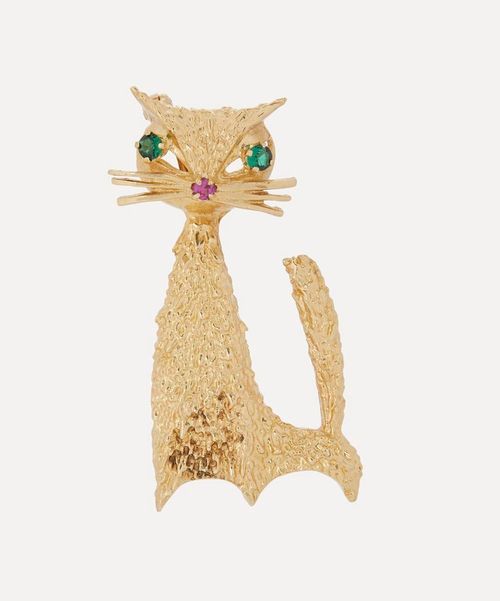 Kojis 14ct Gold Vintage Cat...