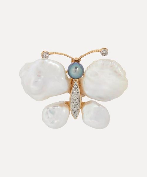 Kojis 14ct Gold Vintage Pearl...