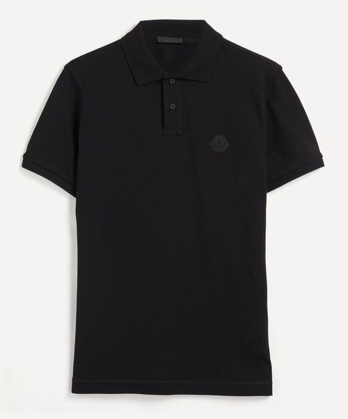 Moncler Black Patch Polo...