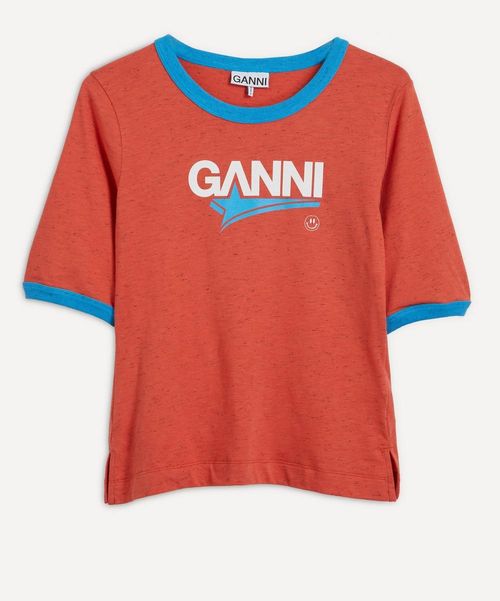 Ganni Logo Graphic T-Shirt XL