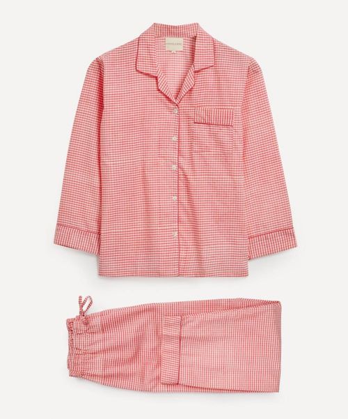 Maria de la Orden Pink Plaid...