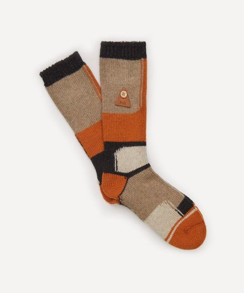 Folk Wool Curve Socks 36-37...