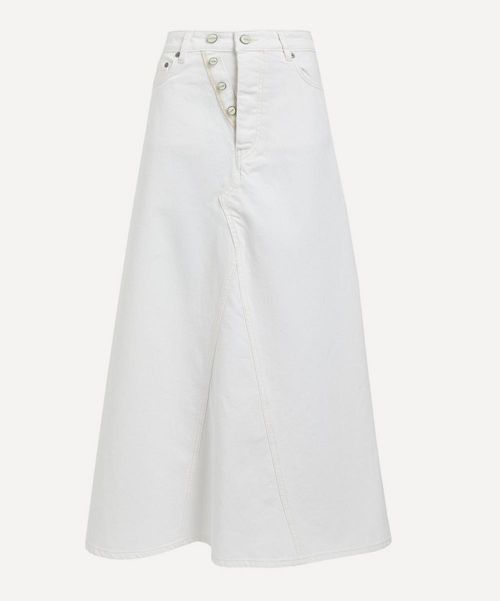 Ganni Women's White Denim...