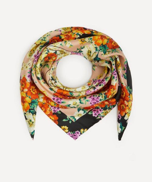 Max Mara Women's Printed Silk...