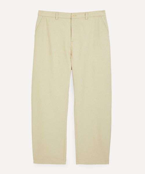 Folk Mens Barrel Leg Trousers...