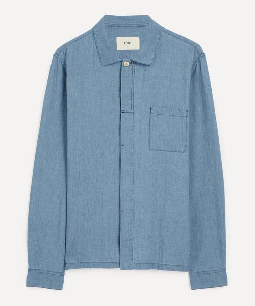 Folk Mens Patch Shirt 5