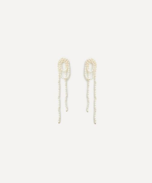 SHASHI Vroom Pearl Earrings...