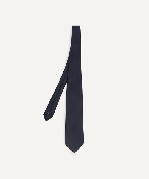 Drakes Mens Silk Twill Tie...