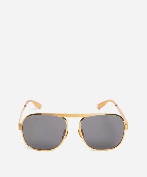 Gucci Mens Aviator Sunglasses...