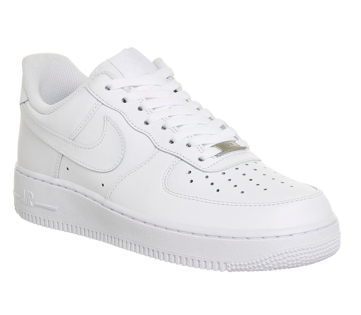 Nike Air Force 1 (m) WHITE | Compare 