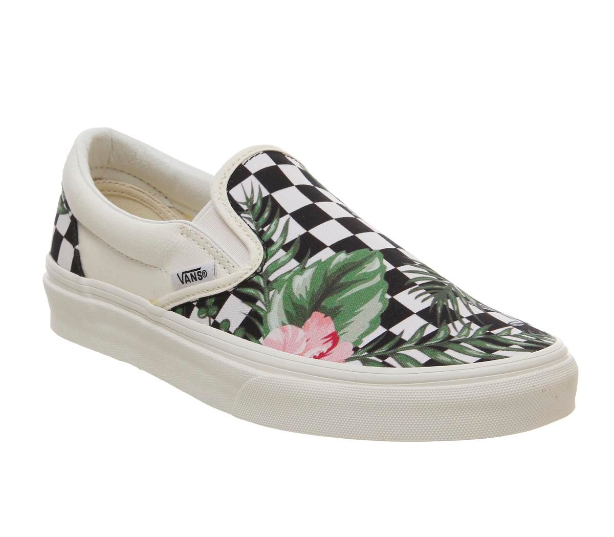 Vans Classic Slip On BLACK TROPICAL 