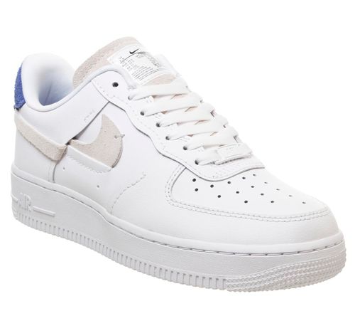 Opsommen Openbaren pin Nike Air Force 1 07 WHITE PLATINUM TINT GAME ROYAL RED | Compare | Cabot  Circus