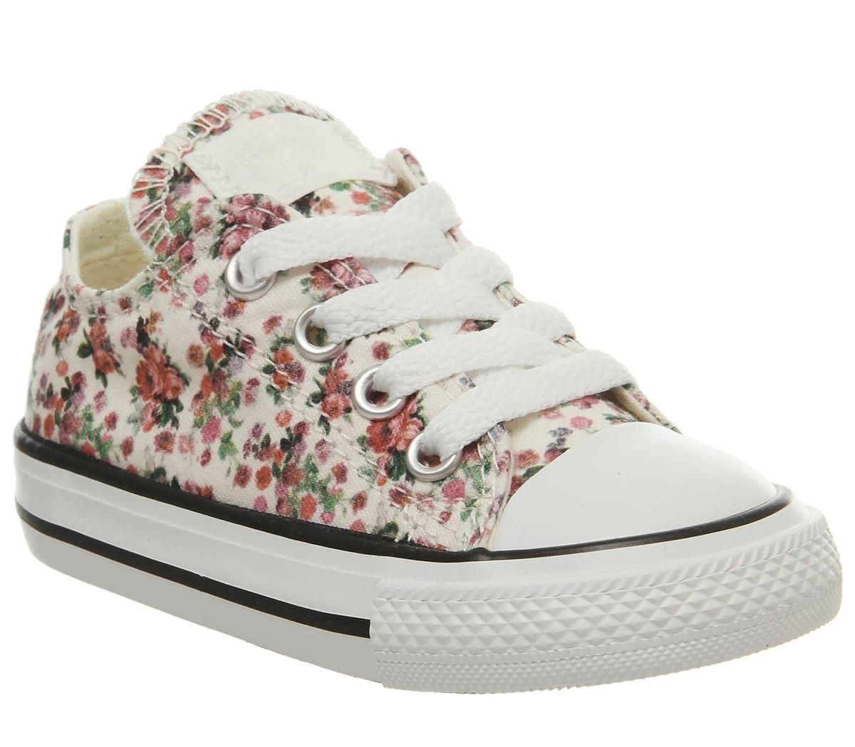 floral converse infant