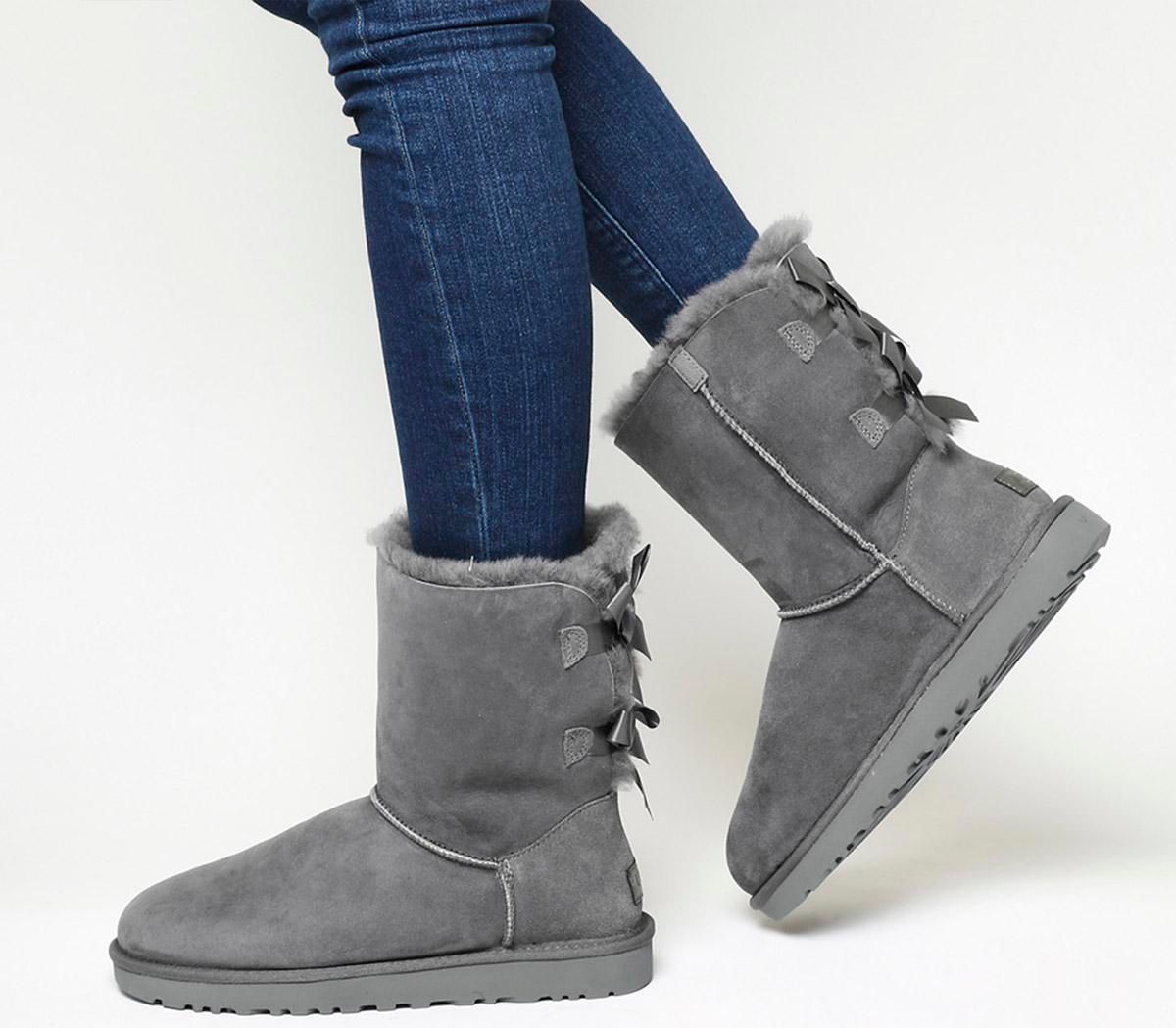 ugg bailey button grey