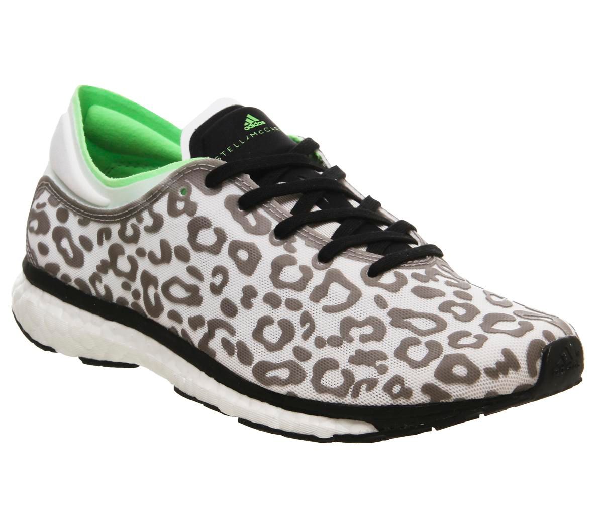 adidas Stella McCartney Adizero Adios BLACK LEOPARD LIME Compare