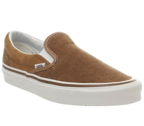 Vans Anaheim Classic Slip On 98 Dx ANAHEIM OG HART BROWN CORDUROY | Compare  | The Oracle Reading