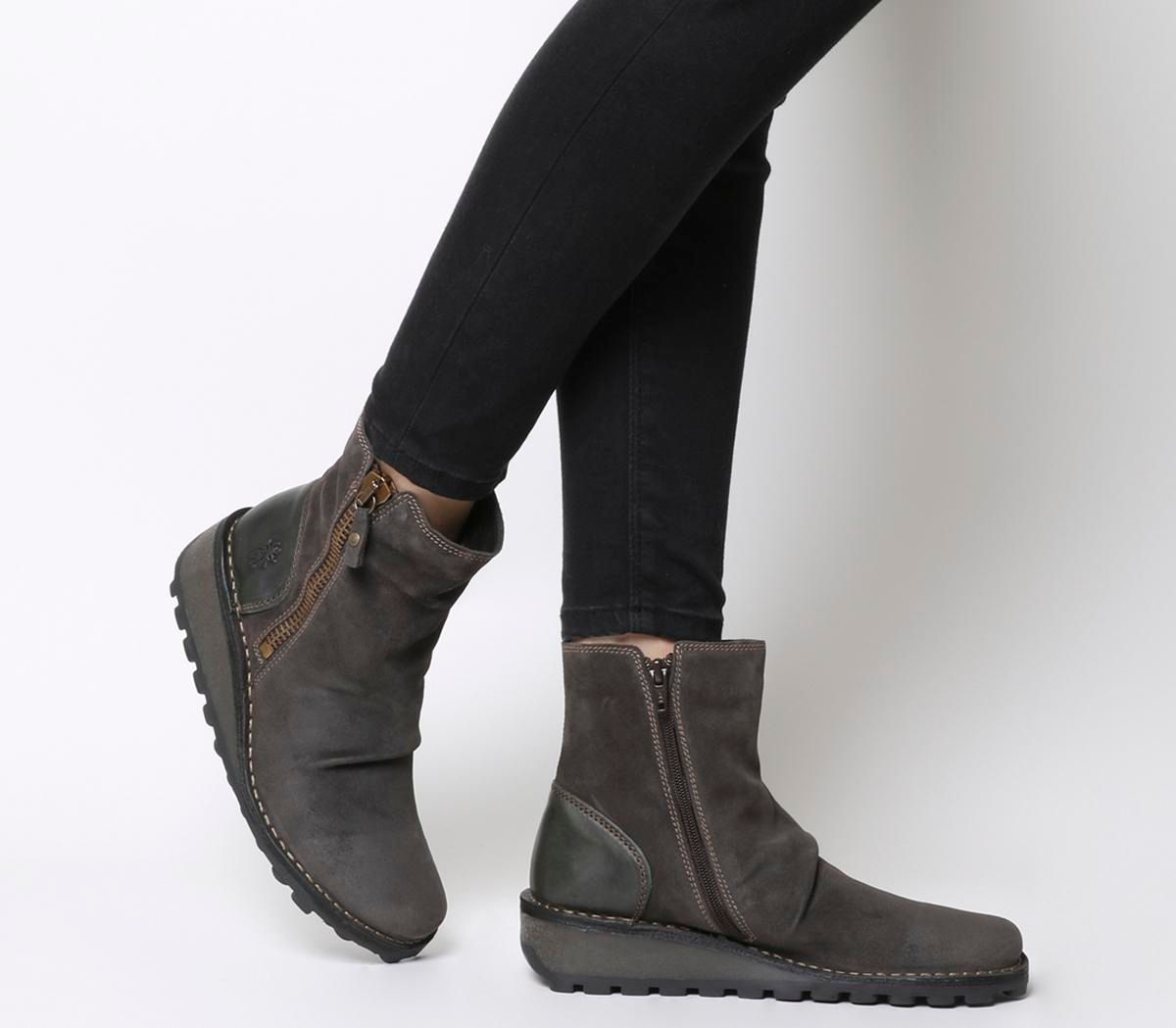 Fly london mon zip on sale boots