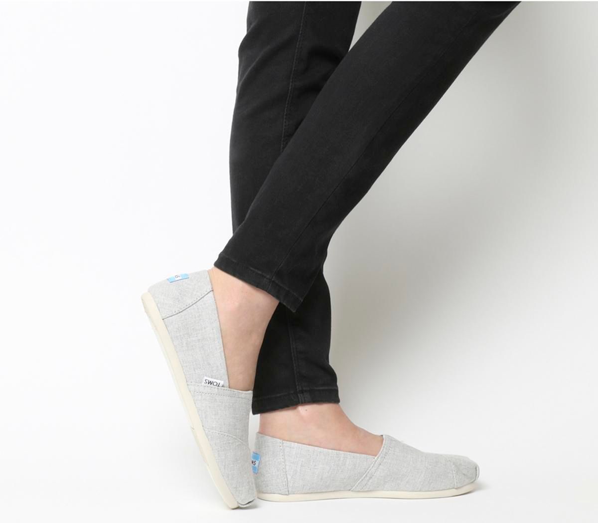 toms alpargata drizzle grey