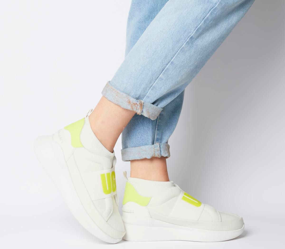 ugg neon sneakers