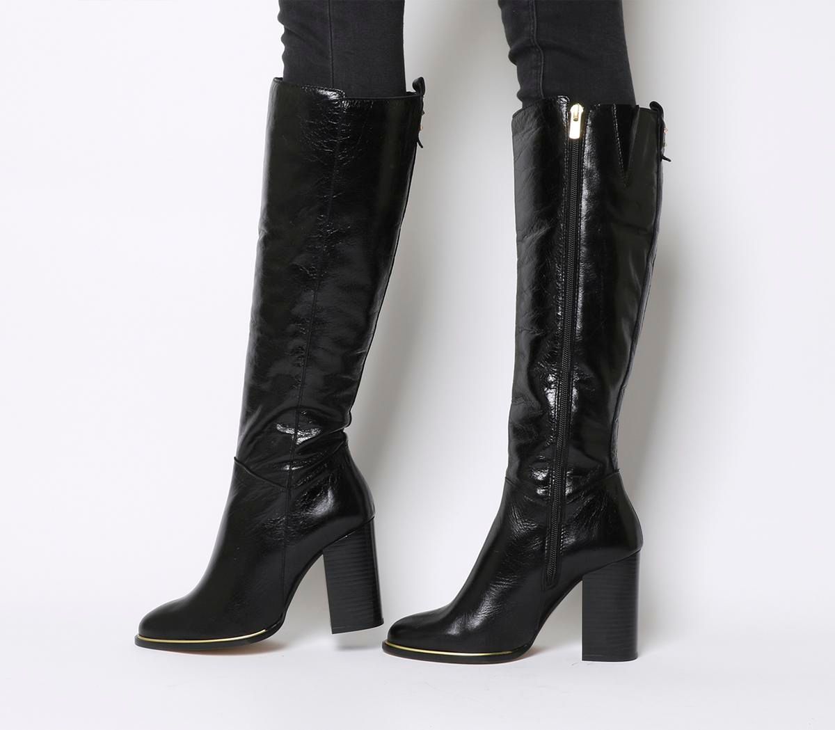 office block heel boots