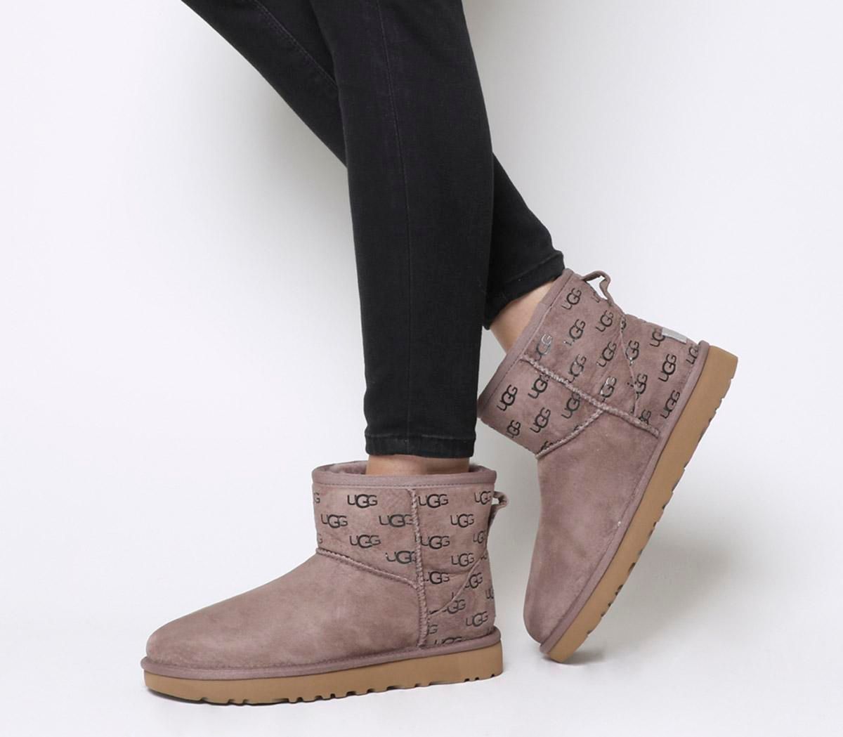 grey ugg boots office