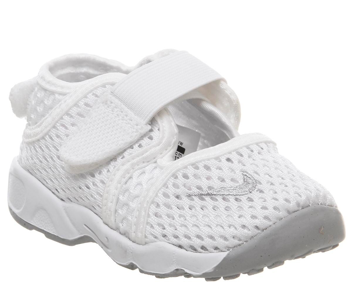 infant nike rift white