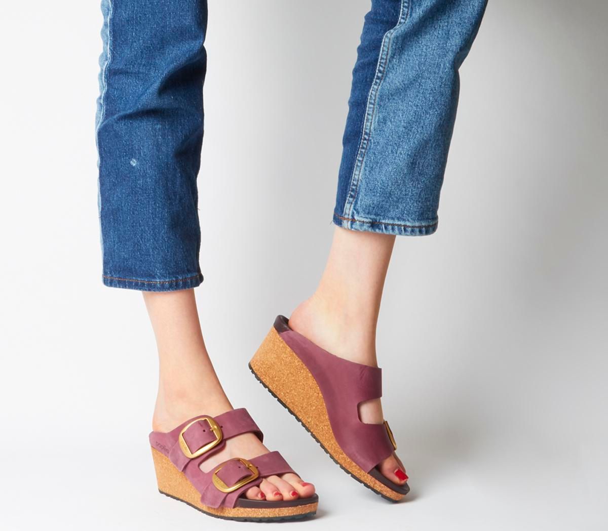 Birkenstock Nora Big Buckle ZINFANDEL Compare The Oracle Reading