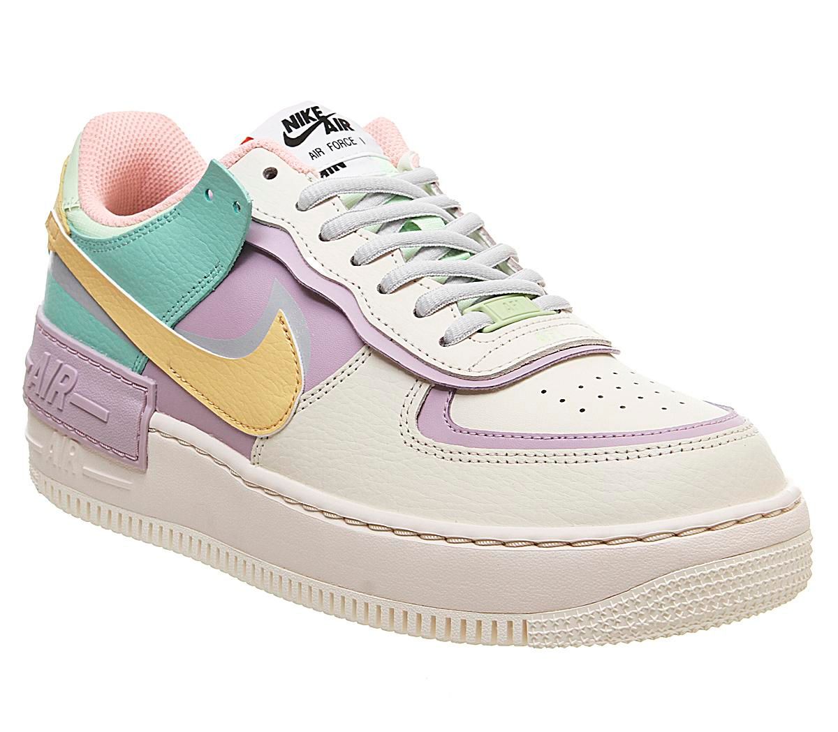 Nike Air Force 1 Shadow PALE IVORY CELESTIAL GOLD TROPICAL TWIST