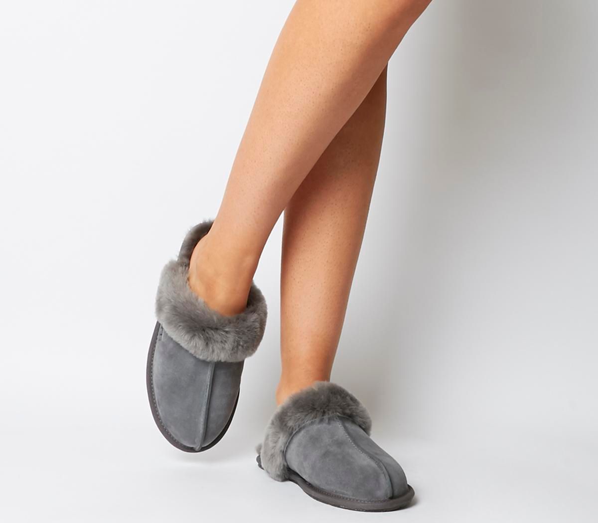 ugg scuffette ii slippers grey