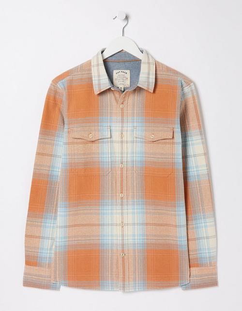 Mens Burland Ombre Check Shirt