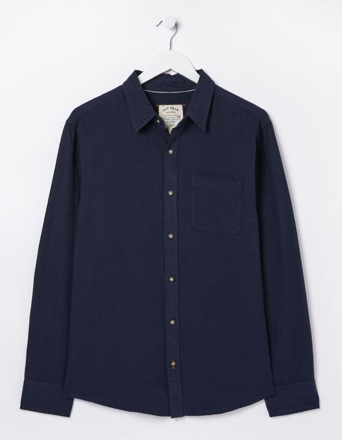 Mens Bugle Linen Cotton Shirt