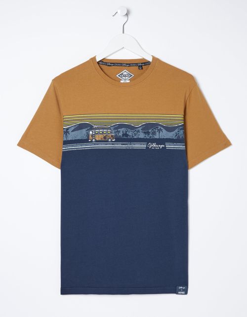 Mens VW Chest Stripe T-Shirt