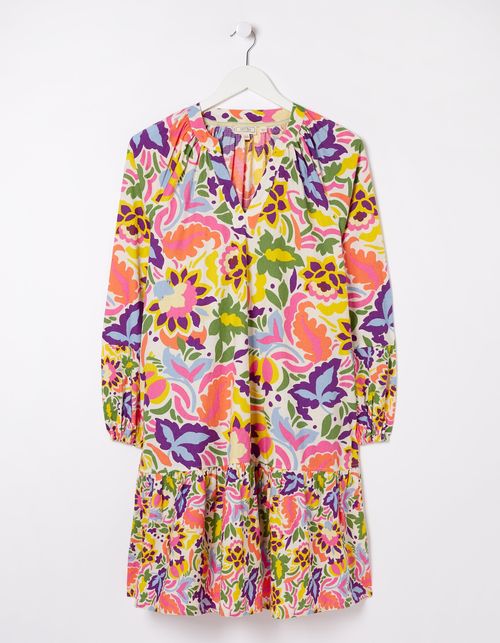 Amy Art Floral Tunic dress