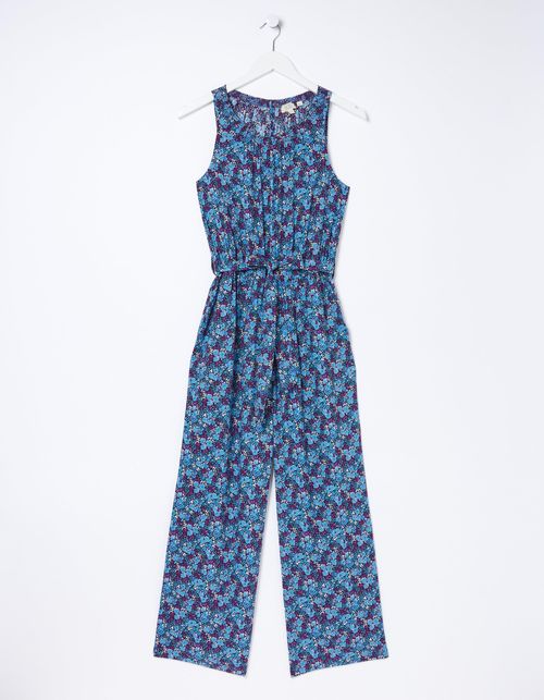 Haylie Ink Floral Jumpsuit