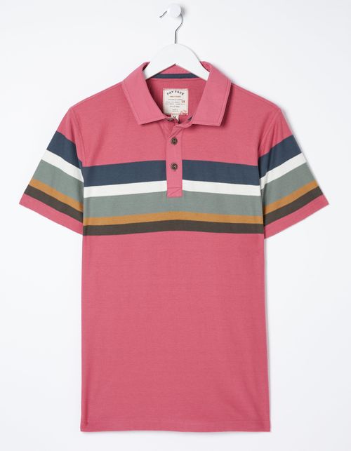 Mens Perranporth Chest Stripe...