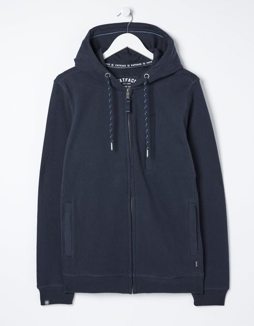 Mens Brooke Zip Through Hoodie