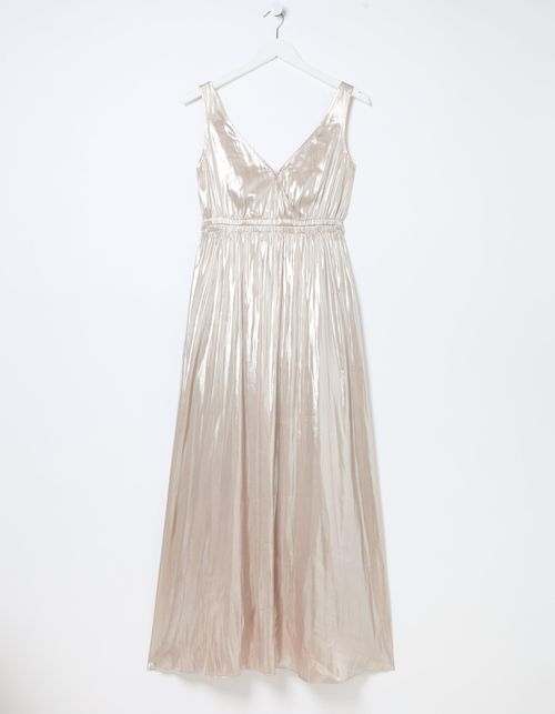 Mimosa Metallic Maxi Dress