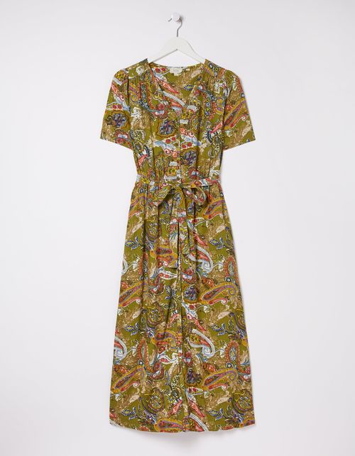 Estelle Paisley Midi Tea Dress