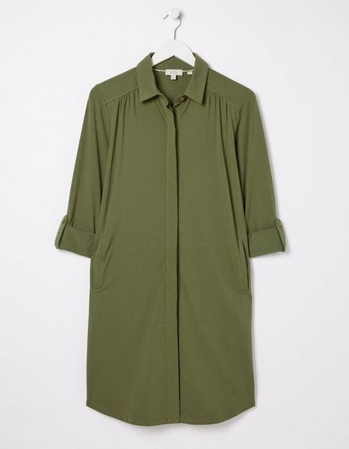 Chester Jersey Shirt Dress