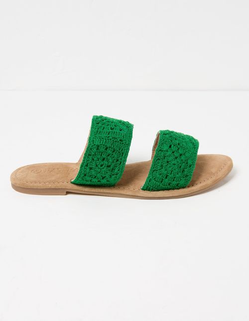 Penelope Crochet Sliders