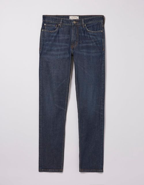 Mens Slim Dark Vintage Wash...