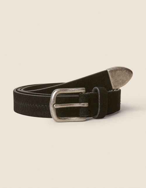 Metal Tip Detail Belt