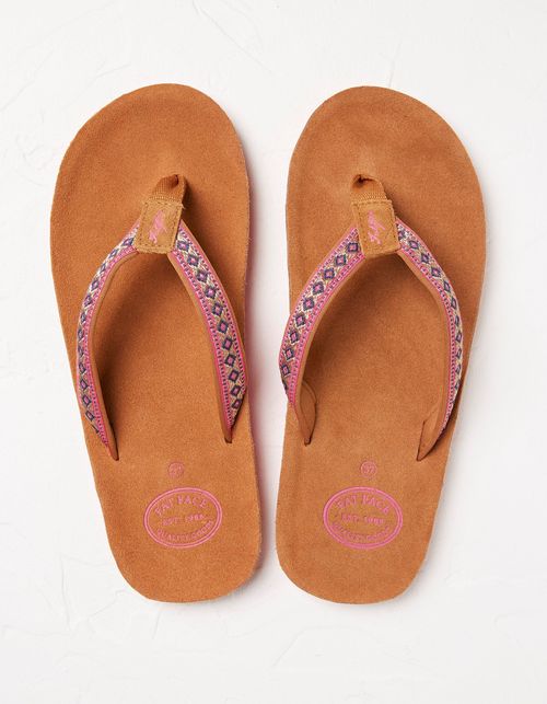 Somerton Suede Flip Flops