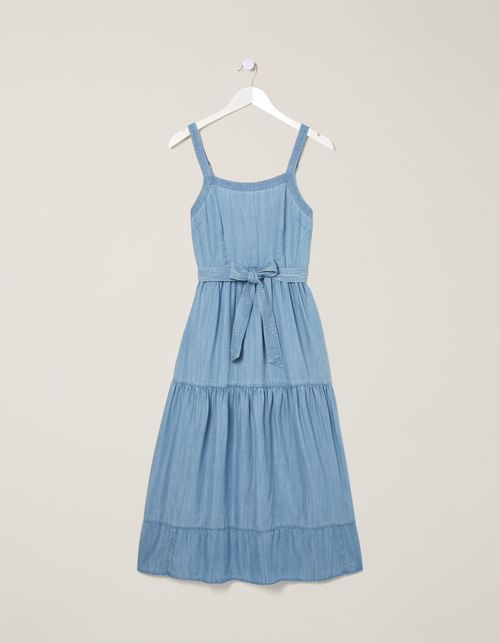 Nita Chambray Maxi Dress