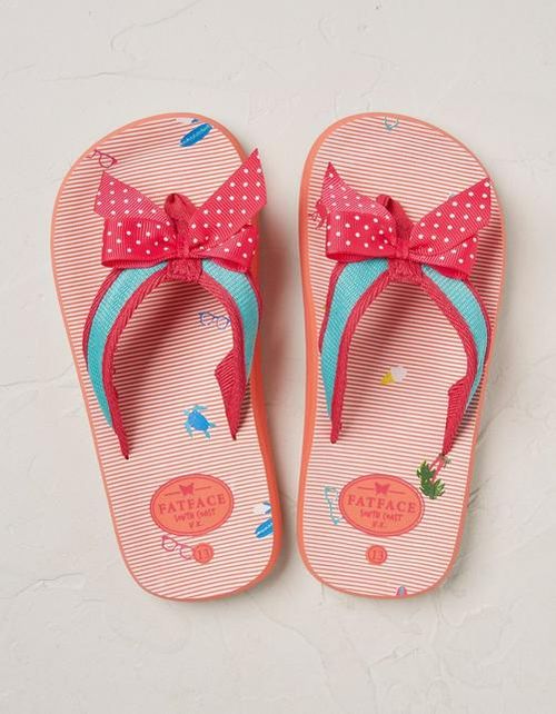 Kids Conversational Flip Flops